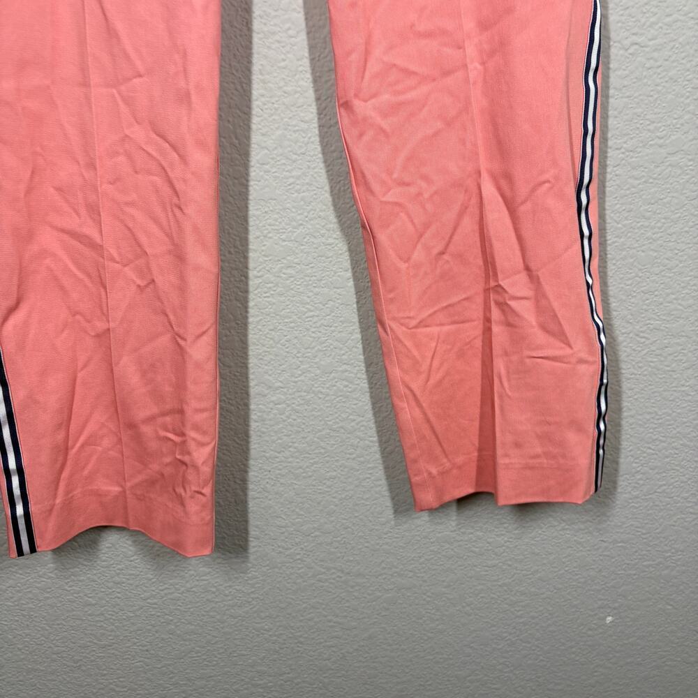 Ecru Womens 6 Straight Leg Chino Pants Pink Cotton Rayon Blend Pockets Casual - Picture 3 of 7